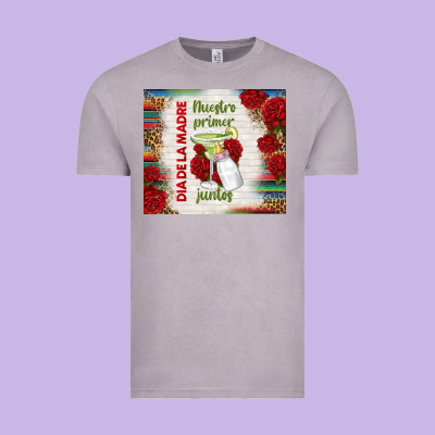 Nuestro Primer Dia De La Madre Juntos Vintage Tee Designed By Tumblerdesignbyshophia
