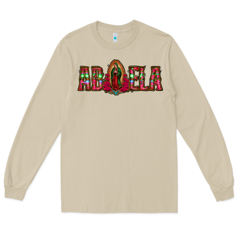 Abuela Floral Aztec Leopard Long Sleeve Tee by Jasminsmagicworld | Teevron