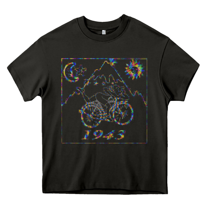 Bicycle Day 1943  Lsd Acid Trip  Druffi Gift Heavy Core Tee by minhPixels | Teevron