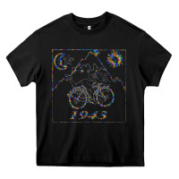 Black Bicycle Day 1943  LSD Acid Trip  Druffi gift Heavy Core Tee - minhPixels