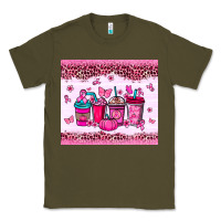 Army Green Breast Cancer coffee cups Classic Tee - NancyCooperArtShop