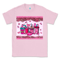 Bubblegum Pink Breast Cancer coffee cups Classic Tee - NancyCooperArtShop