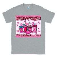 Heather Grey Breast Cancer coffee cups Classic Tee - NancyCooperArtShop