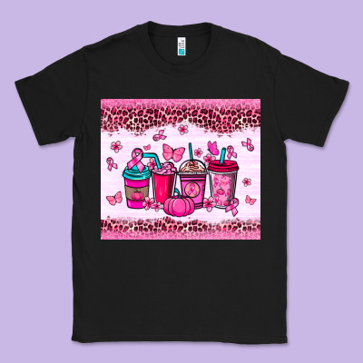 Breast Cancer Coffee Cups Classic Tee Designed By Nancycooperartshop
