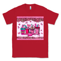 Red Breast Cancer coffee cups Classic Tee - NancyCooperArtShop