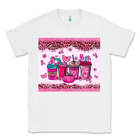 White Breast Cancer coffee cups Classic Tee - NancyCooperArtShop