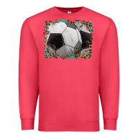 Cardinal sports soccer background Premium Sweatshirt - Artiststas