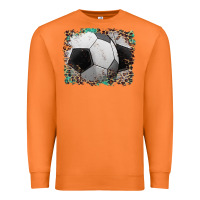 Carrot sports soccer background Premium Sweatshirt - Artiststas