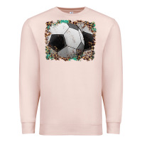 Pale Pink sports soccer background Premium Sweatshirt - Artiststas