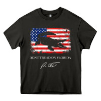 Asphalt Don_t Tread On Florida Governor Ron DeSantis 2022 USA Flag Heavy Core Tee - minhPixels