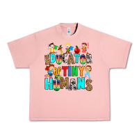Salmon Educator of tiny humans Urban Heavy Tee - RanaPortraitStore