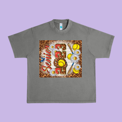 Senior 2023 Softball Urban Heavy Tee Designed By Tumblerdesignbyshophia