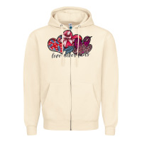 Sandshell love never fails Zipper Hoodie - SublimationCraftShop