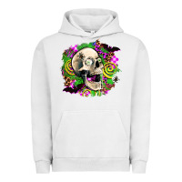 Pigment Lunar Rock halloween skull Urban Hoodie - AdoDesignShop