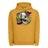 Pigment Peanut Butter halloween skull Urban Hoodie - AdoDesignShop