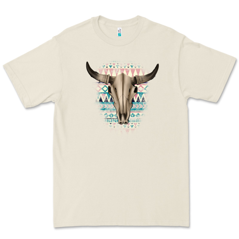 Western Aztec Bull Skull Premium Tee by Bettercallsaul | Teevron