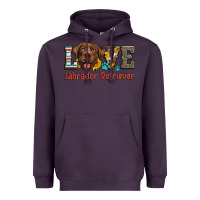 Plum love labrador retriever Heavyweight Hoodie - Artiststas