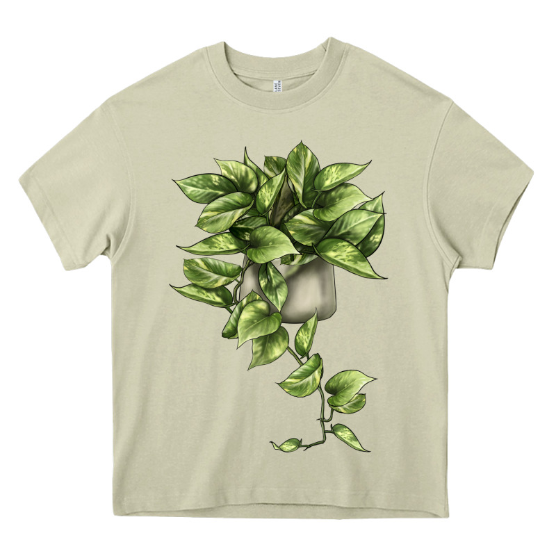 Golden Pothos Heavy Core Tee by LillyAllenDesigns | Teevron