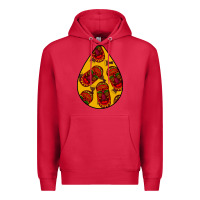Cardinal african masks teardrop  5 Premium Hoodie - BundleAndBundleShop