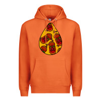 Carrot african masks teardrop  5 Premium Hoodie - BundleAndBundleShop