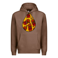 Chestnut african masks teardrop  5 Premium Hoodie - BundleAndBundleShop
