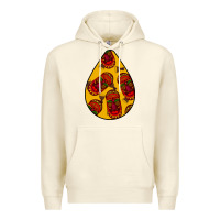 Sandshell african masks teardrop  5 Premium Hoodie - BundleAndBundleShop