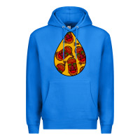 True Royal african masks teardrop  5 Premium Hoodie - BundleAndBundleShop
