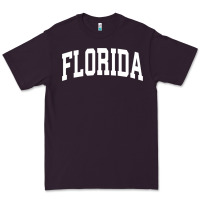 Plum Florida Crewneck Sweatshirt Sports College Style State Gifts Premium Tee - minhPixels