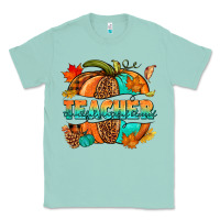 Seafoam Teacher pumpkin Classic Tee - NancyCooperArtShop
