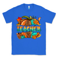 True Royal Teacher pumpkin Classic Tee - NancyCooperArtShop