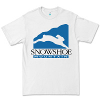 White snowshoe mountain Premium Tee - minhPixels
