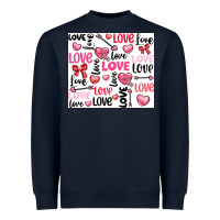 Navy love Heavyweight Sweatshirt - LillyAllenDesigns