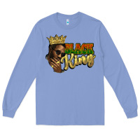 Colony Blue Black king Long Sleeve Tee - HowdyJamesFarm