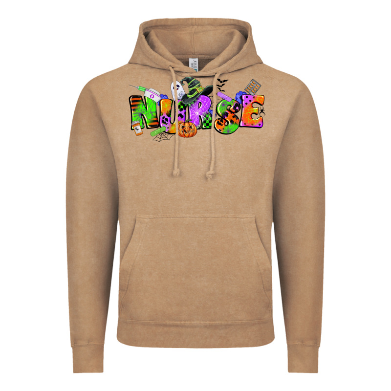 Halloween Nurse Vintage Hoodie by CowGirlArtShop | Teevron