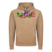 Vintage Coffee halloween nurse Vintage Hoodie - CowGirlArtShop