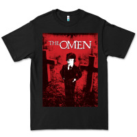 Black The Omen Horror Movie Premium Tee - minhPixels