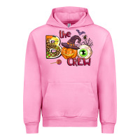 Fuchsia Pink the boo crew Urban Hoodie - AdoDesignShop