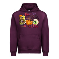 Mauve Wine the boo crew Urban Hoodie - AdoDesignShop