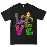 Black mardi gras love Premium Tee - RanaPortraitStore