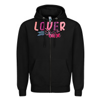 Black Lover Babe Zipper Hoodie - SublimationCraftShop