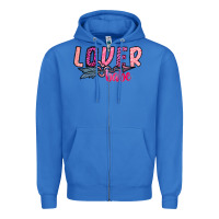 True Royal Lover Babe Zipper Hoodie - SublimationCraftShop