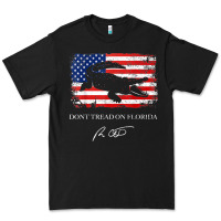 Black Don_t Tread On Florida Governor Ron DeSantis 2022 USA Flag Premium Tee - minhPixels