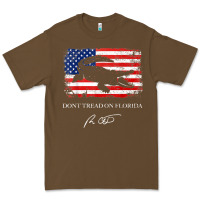Cacao Don_t Tread On Florida Governor Ron DeSantis 2022 USA Flag Premium Tee - minhPixels