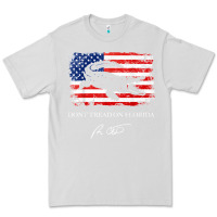 Dove Grey Don_t Tread On Florida Governor Ron DeSantis 2022 USA Flag Premium Tee - minhPixels