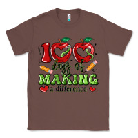 Chestnut 100 days of making a difference Classic Tee - Artiststas