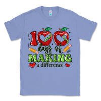 Colony Blue 100 days of making a difference Classic Tee - Artiststas
