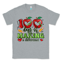 Heather Grey 100 days of making a difference Classic Tee - Artiststas