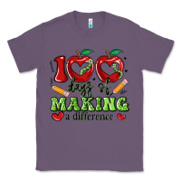 Lavender 100 days of making a difference Classic Tee - Artiststas