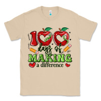 Mushroom 100 days of making a difference Classic Tee - Artiststas