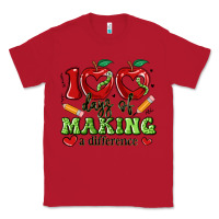 Red 100 days of making a difference Classic Tee - Artiststas